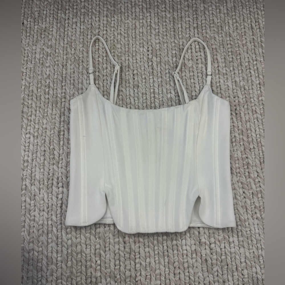White Fox Corset Cami